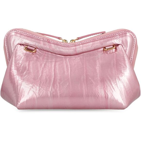 MANSUR GAVRIEL MINI M FRAME LEATHER Handbag - Picture 4 of 4